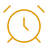 Alarm clock icon representing same day loan funding for elevator financing
